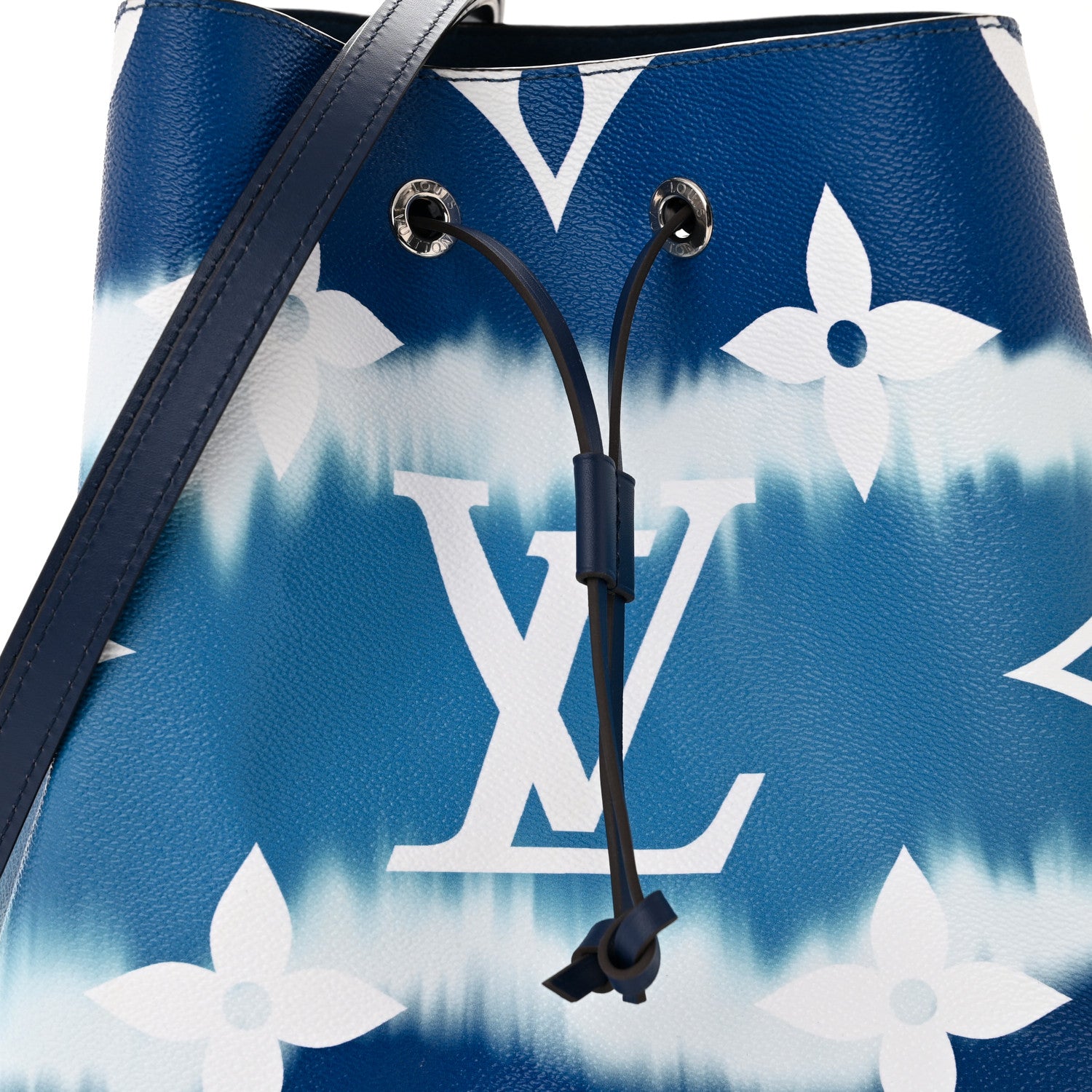 Louis Vuitton Monogram Escale Neonoe MM Blue 8 of 10