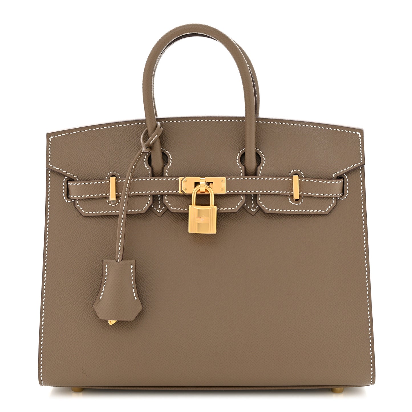 Epsom Birkin Sellier 25 Etoupe