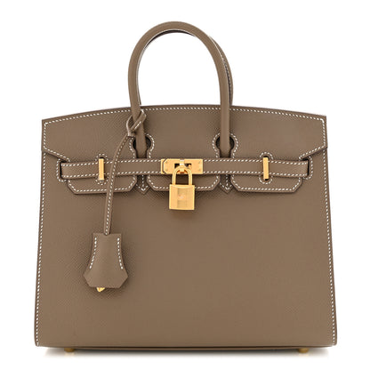 Hermes Epsom Birkin Sellier 25 Etoupe 1 of 11