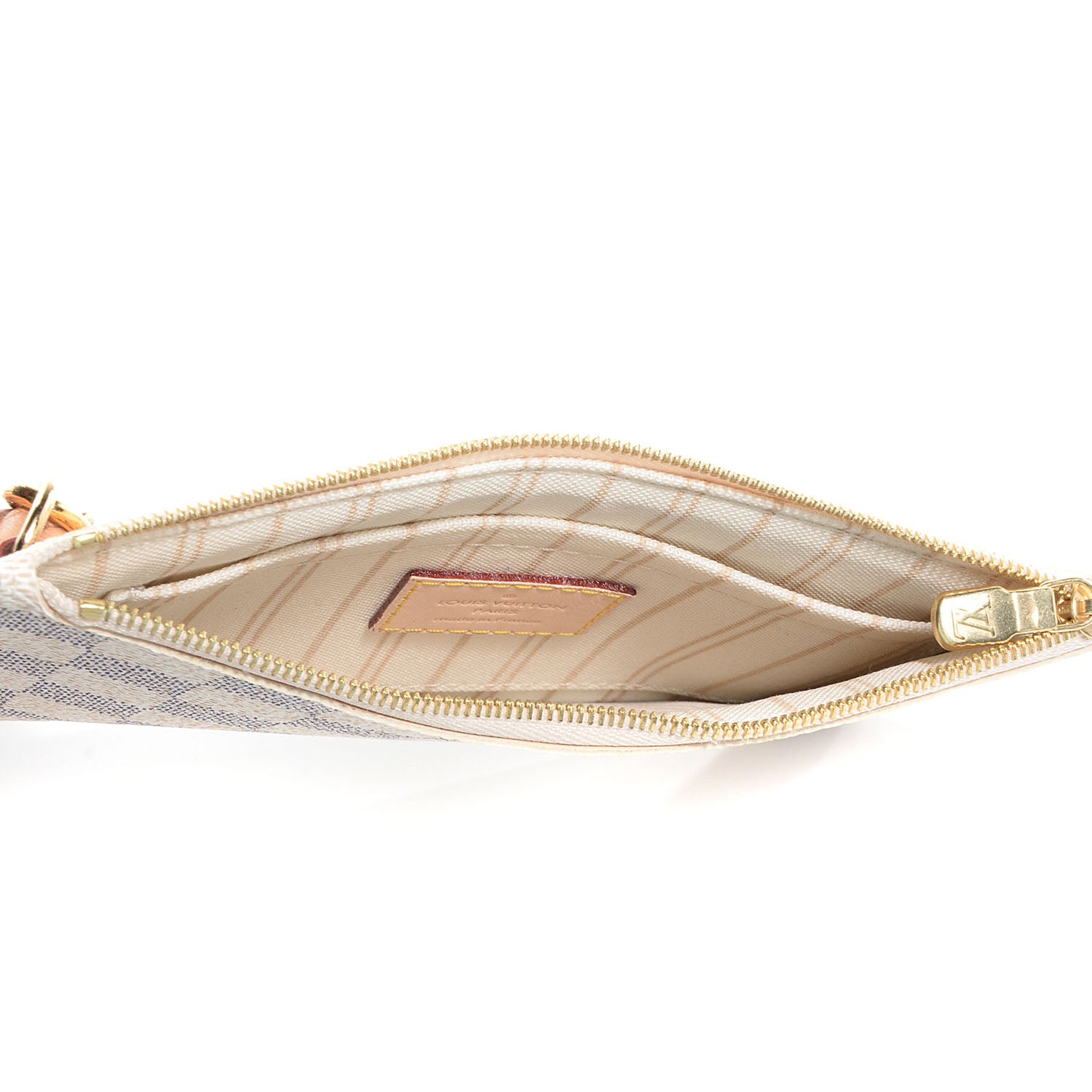 Louis Vuitton Damier Azur Neverfull PM Pochette 5 of 7