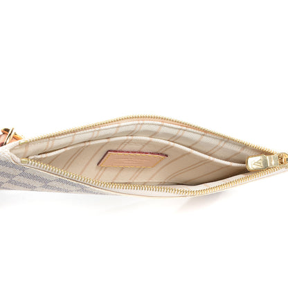 Louis Vuitton Damier Azur Neverfull PM Pochette 5 of 7