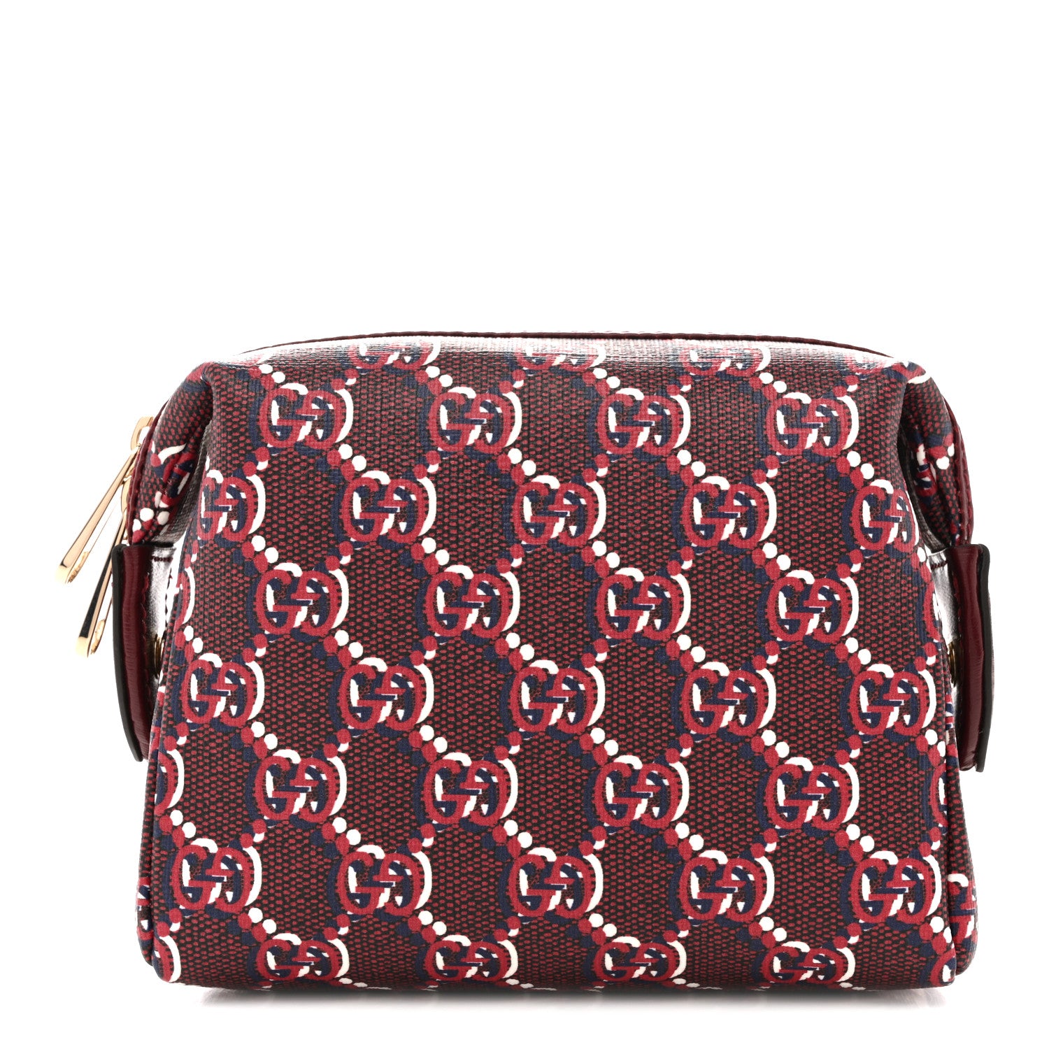 Gucci GG Supreme Shadow Toiletry Pouch Rosso Ancora Red 1 of 8