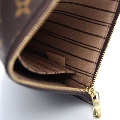 Louis Vuitton Monogram Neverfull MM GM Pochette 9 of 9