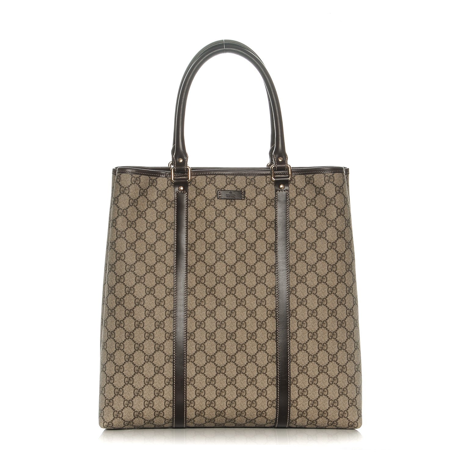 Gucci GG Plus Monogram Joy Vertical Tote Dark Brown 1 of 7