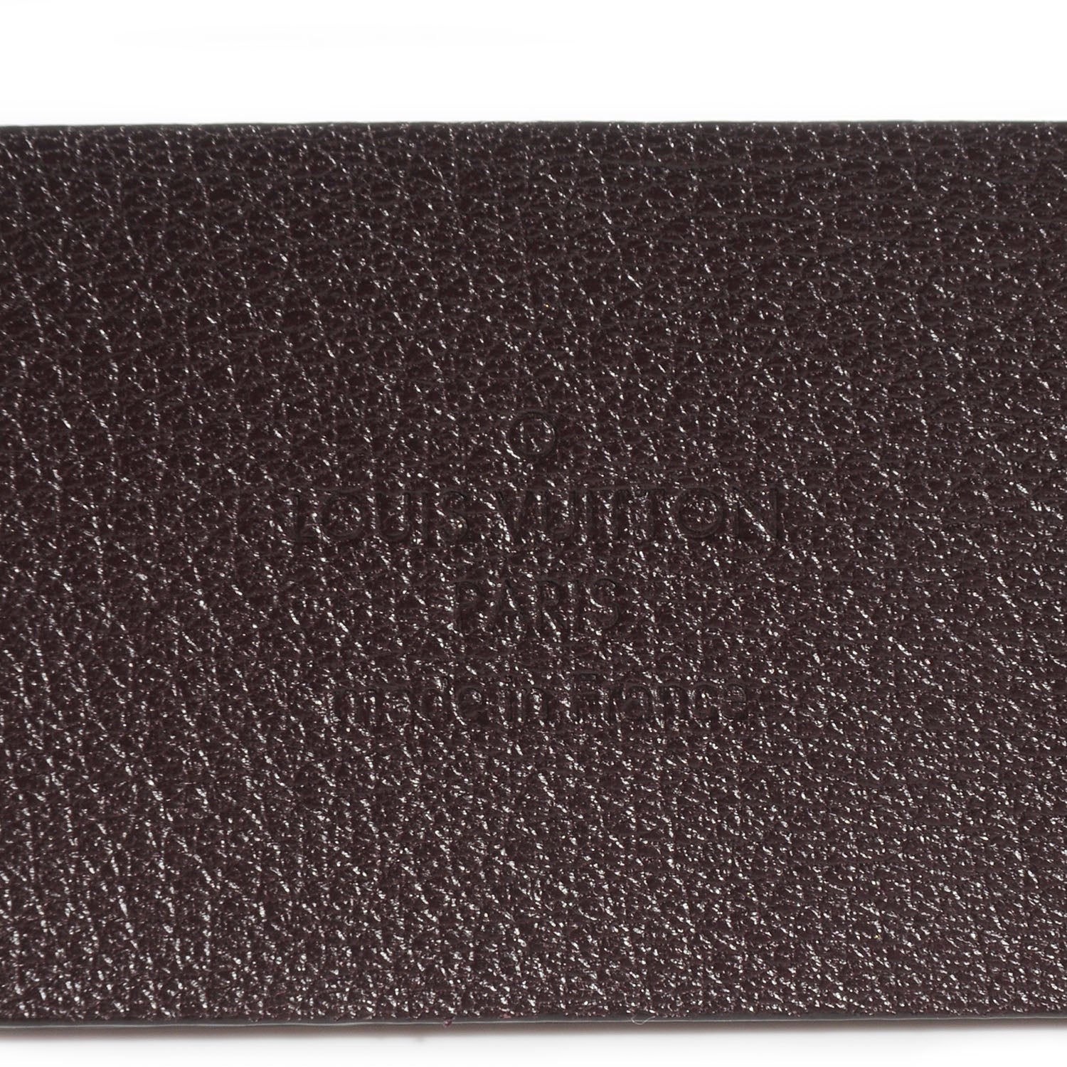 Louis Vuitton Patent LV Frame Belt 85 34 Amarante 4 of 7