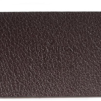 Louis Vuitton Patent LV Frame Belt 85 34 Amarante 4 of 7