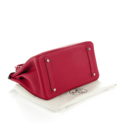 Hermes Togo Birkin 30 Rouge Grenat 2 of 24