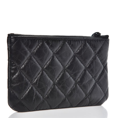 Chanel Aged Calfskin Quilted Small Reissue Cosmetic Case So Black 3 of 8