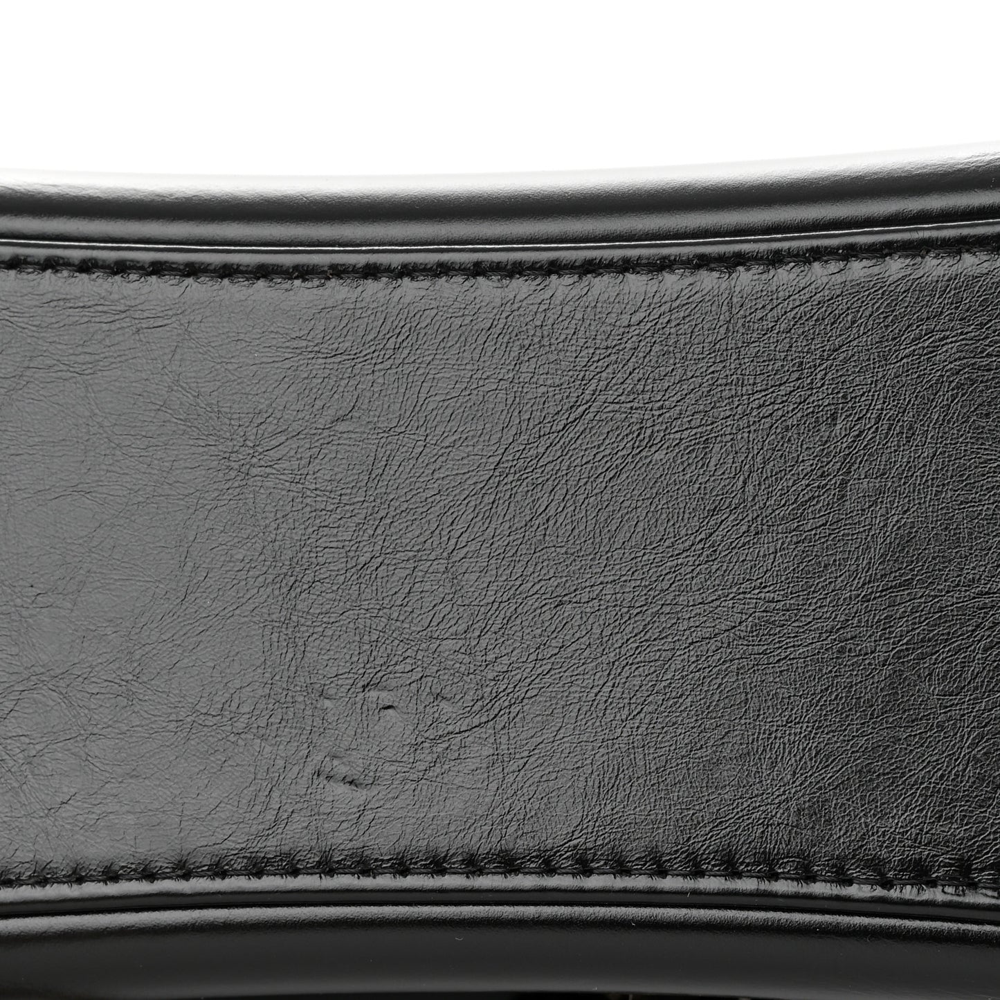 Aged Calfskin Quilted Gabrielle Backpack Navy Black