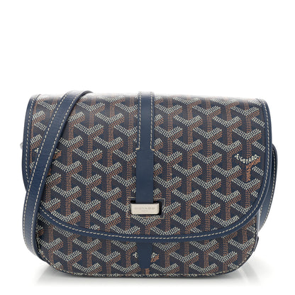 Goyard Goyardine Belvedere II PM Messenger Bag Navy 1 of 10
