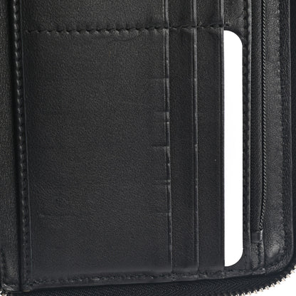 Gucci Microguccissima Large Zip Around Organizer Wallet Black 8 of 8