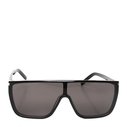 Saint Laurent Acetate SL 364 Mask Sunglasses Black 2 of 7