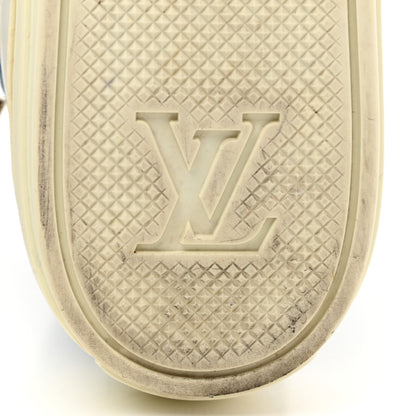 Louis Vuitton Denim Monogram Stellar Sneaker Boots 37 Bleu Jeans Blue 6 of 11