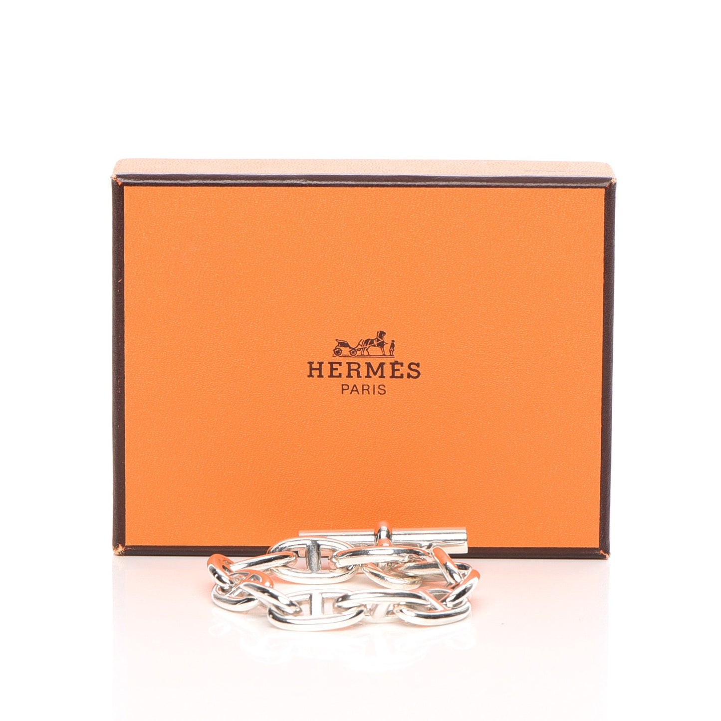 Sterling Silver TGM Chaine d'Ancre Bracelet 11
