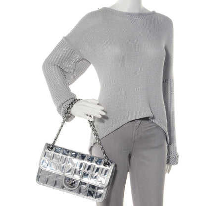 Chanel Vinyl Ice Cube Large Flap Bag 2 of 8