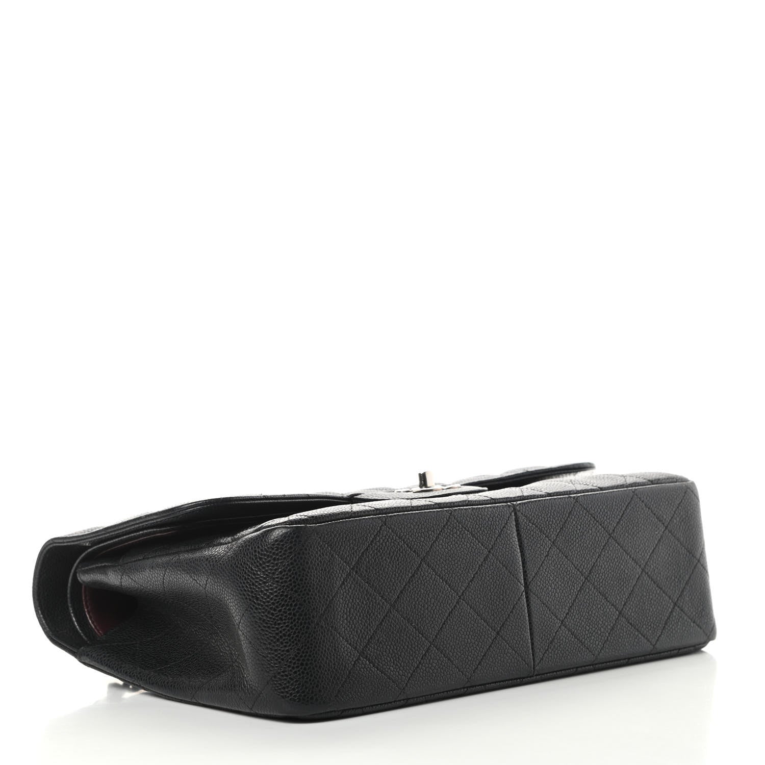 Chanel Caviar Quilted Jumbo Double Flap Black 4 of 13