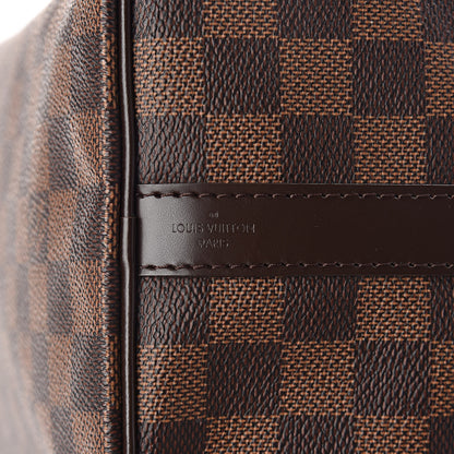 Louis Vuitton Damier Ebene Speedy Bandouliere 25 6 of 9