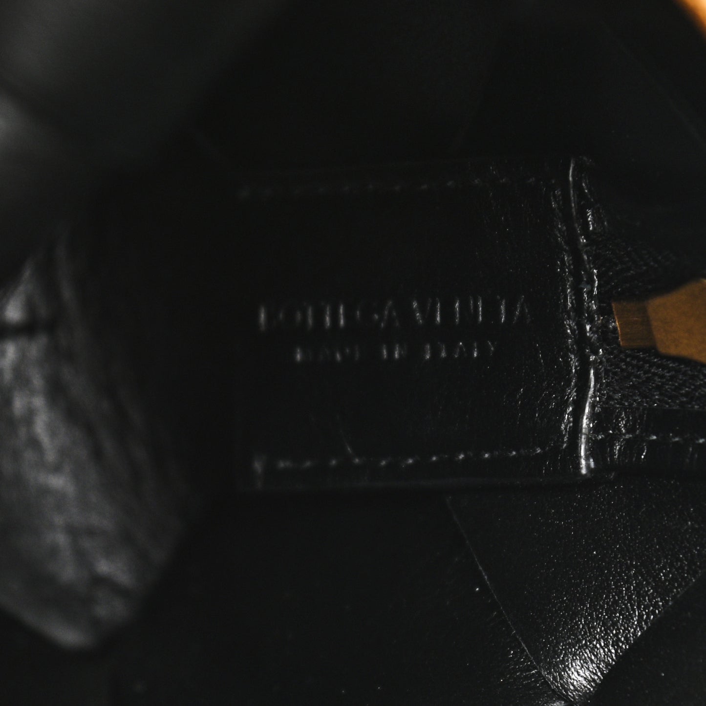 Lambskin Maxi Intrecciato Mini Cassette Camera Bag Black