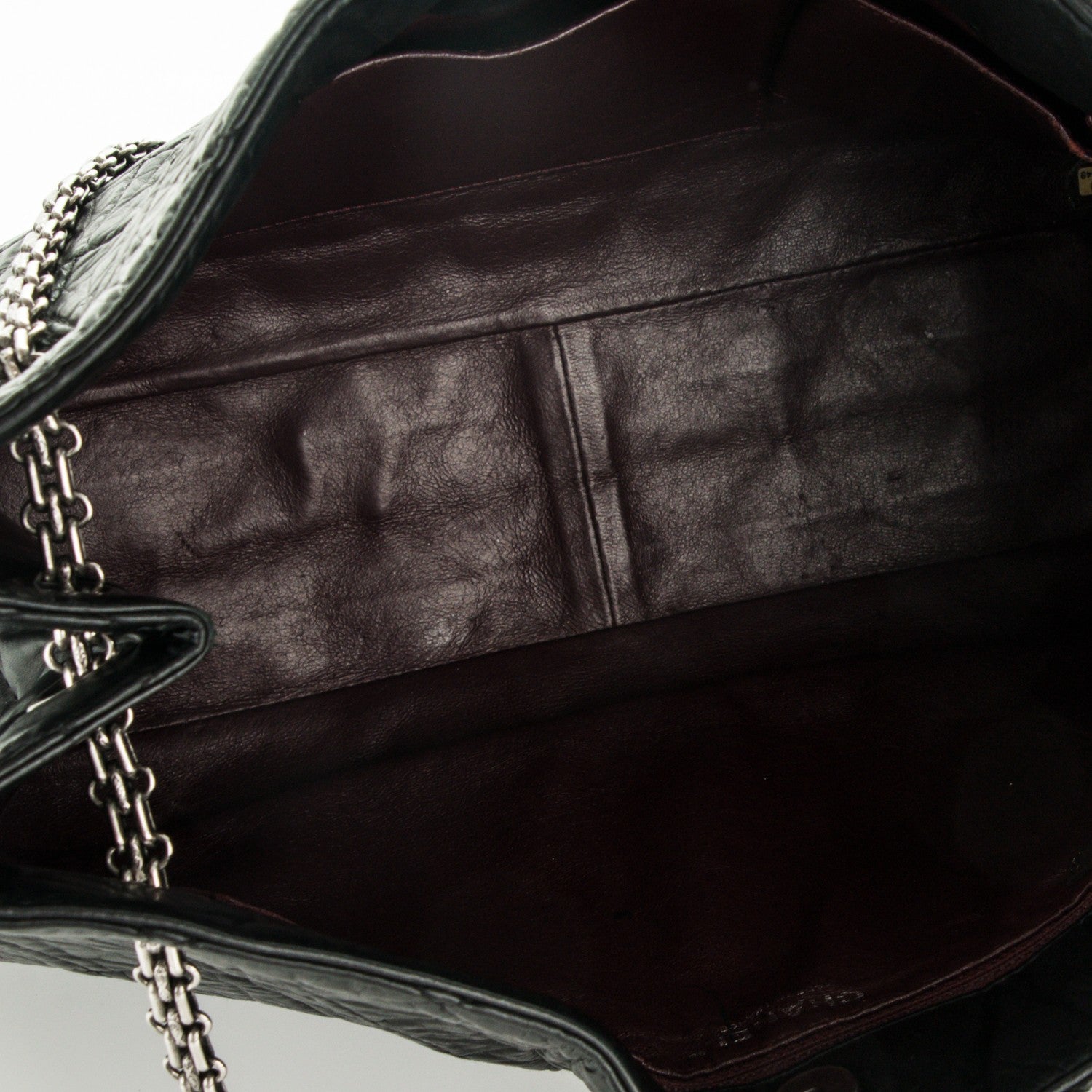 Chanel Aged Calfskin Reissue 2.55 Tote Black 5 of 7