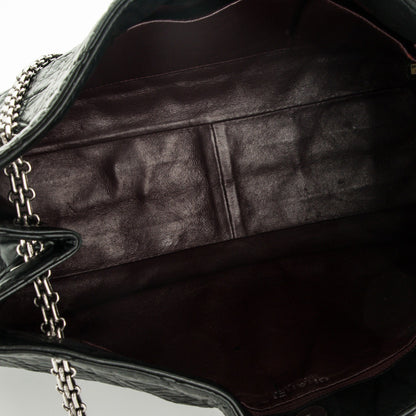 Chanel Aged Calfskin Reissue 2.55 Tote Black 5 of 7