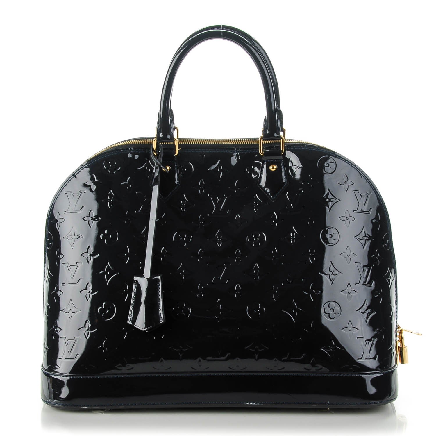 Louis Vuitton Vernis Alma GM Blue Infini 1 of 7