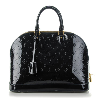 Louis Vuitton Vernis Alma GM Blue Infini 1 of 7