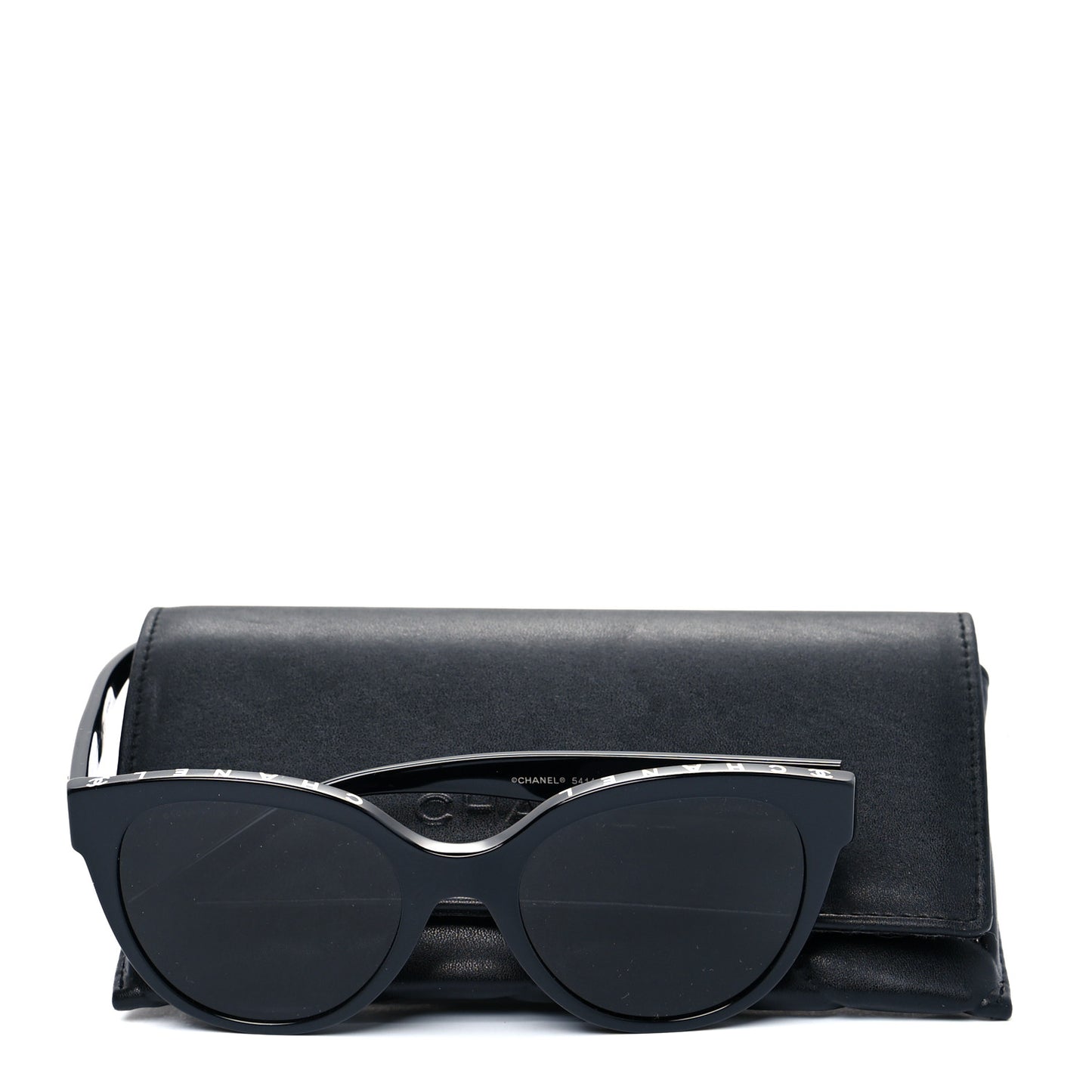 Acetate CC Butterfly Sunglasses 5414-A Black