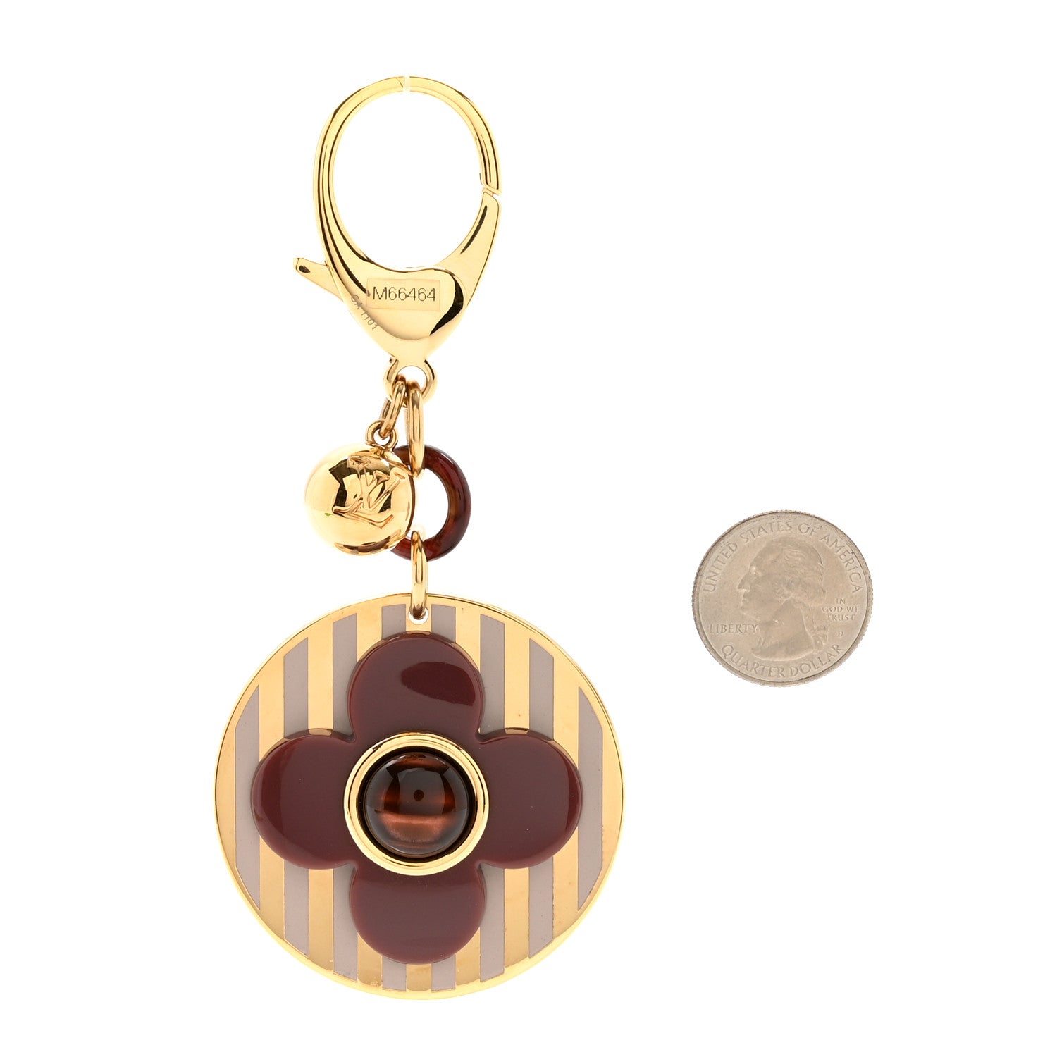 Louis Vuitton Rayures Bag Charm Purple 2 of 4