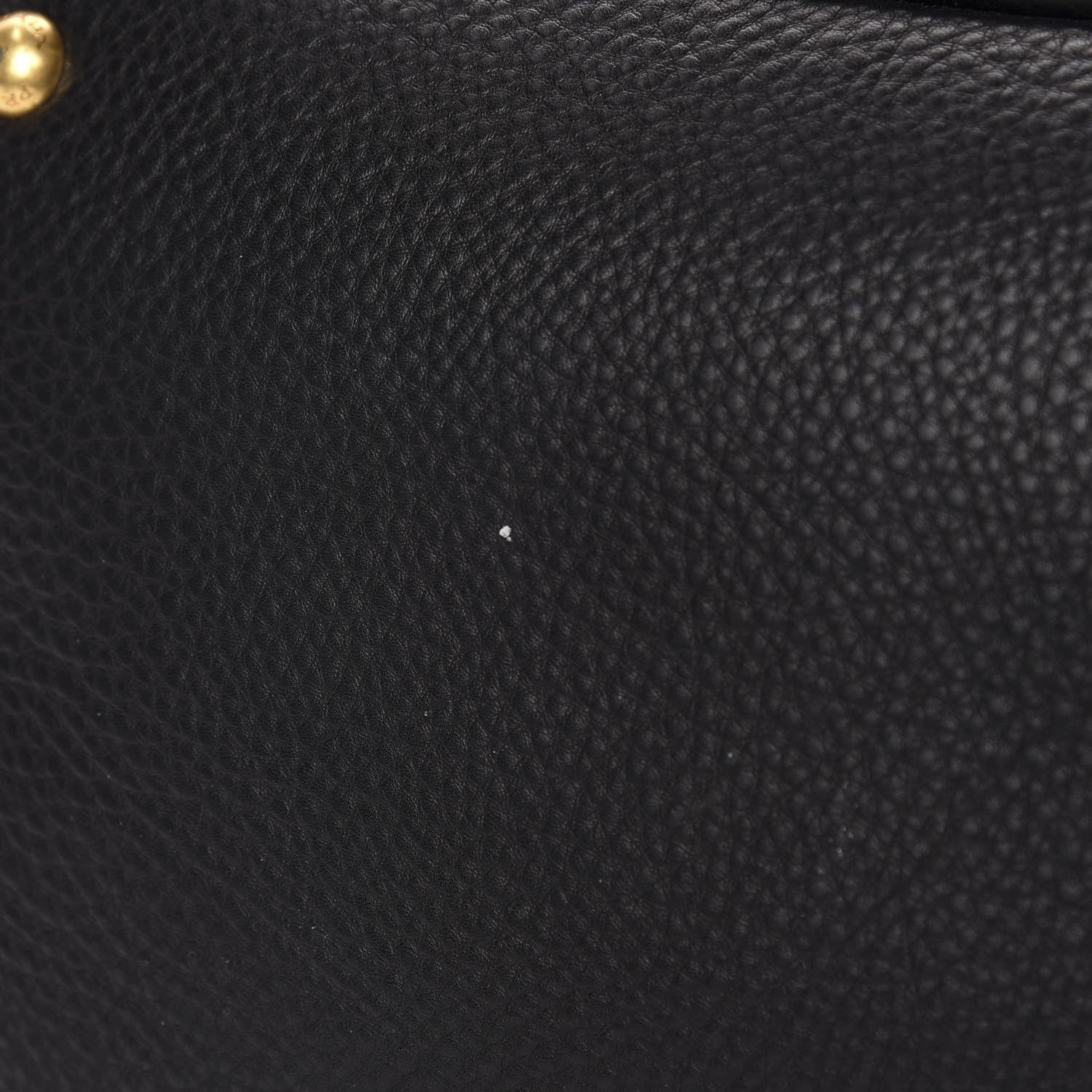 Prada Vitello Daino Tote Black 10 of 12