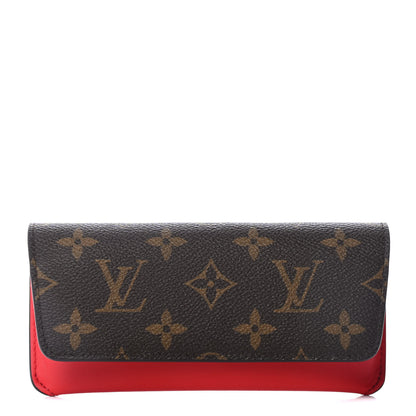 Louis Vuitton Monogram Woody Sunglass Case Rouge 1 of 4