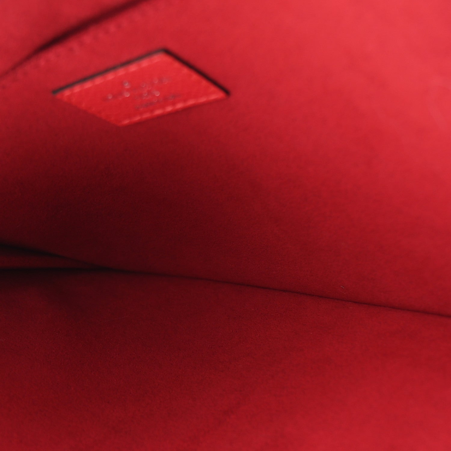 Louis Vuitton Calfskin Pochette Jules Zipped Clutch Poppy 5 of 7