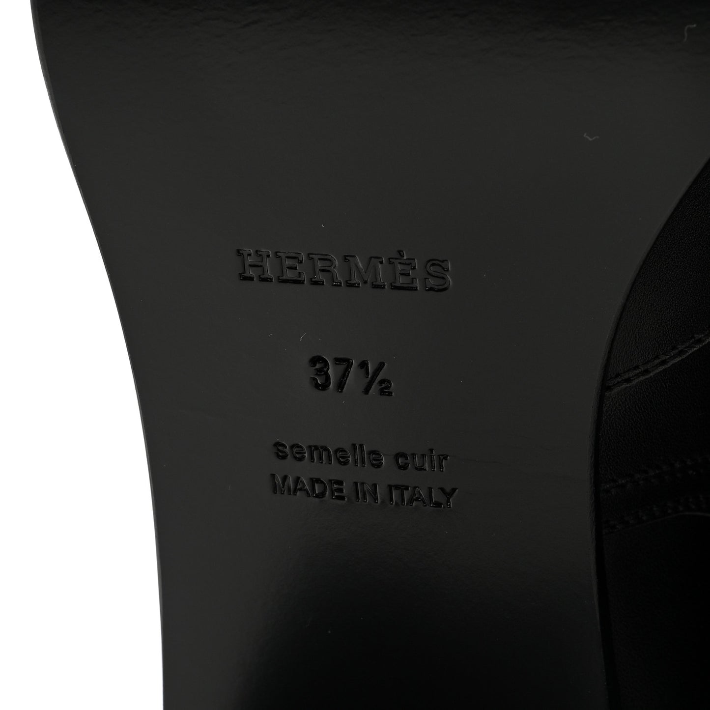 Calfskin Neo Ankle Boots 37.5 Black