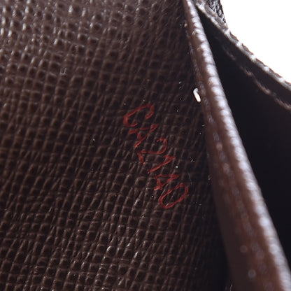 Louis Vuitton Damier Ebene Sarah Wallet 8 of 13