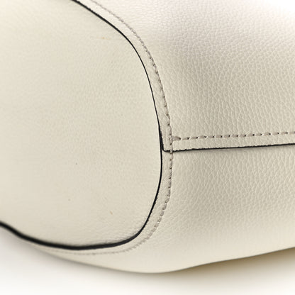 Chloe Smooth Grained Calfskin Small Aby Tote White 9 of 11