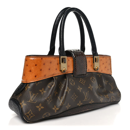 Louis Vuitton Monogram Ostrich Macha Waltz 3 of 9
