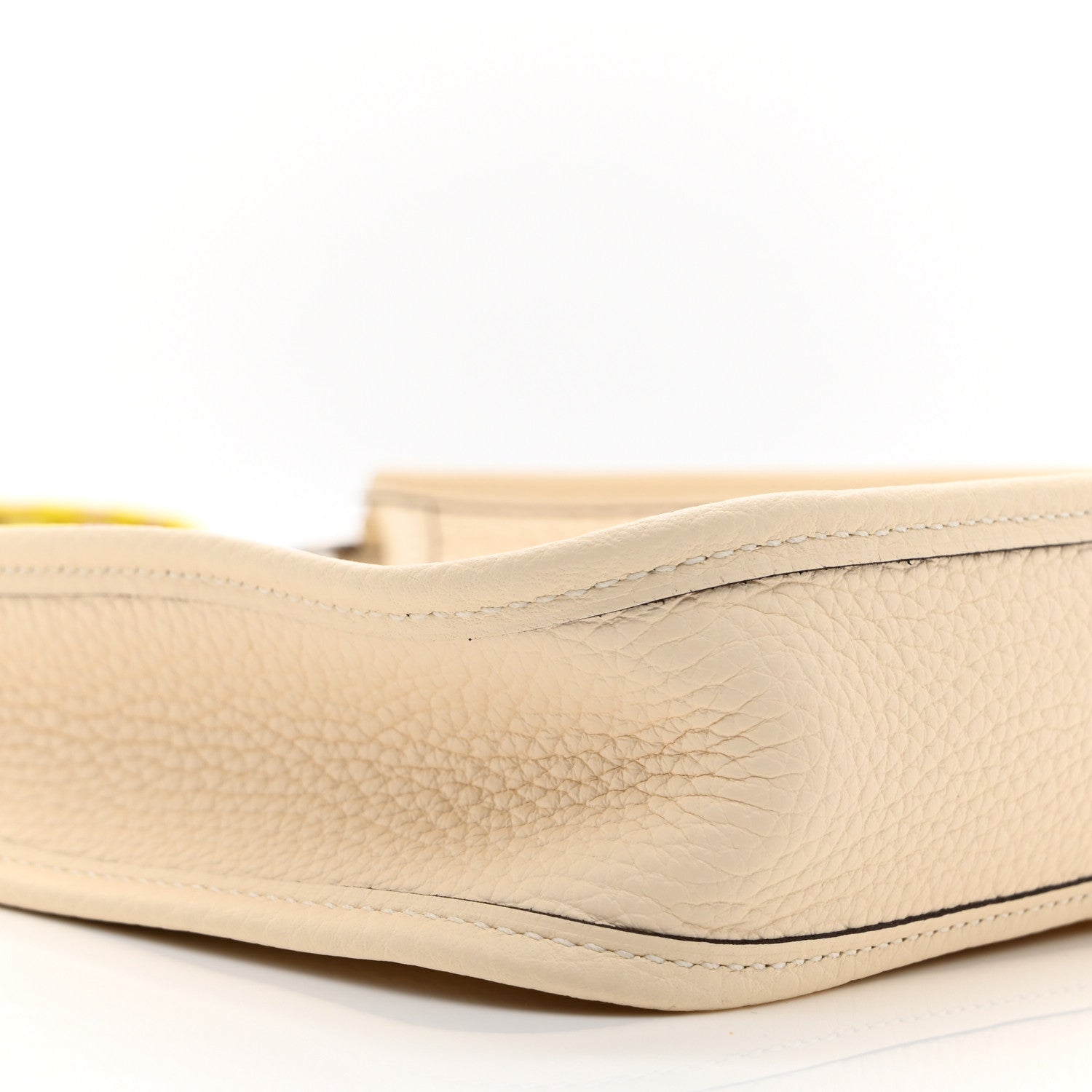 Hermes Taurillon Clemence Maxi Quadrille Evelyne TPM Nata Citron Rouge H Mauve Sylvestre 9 of 11