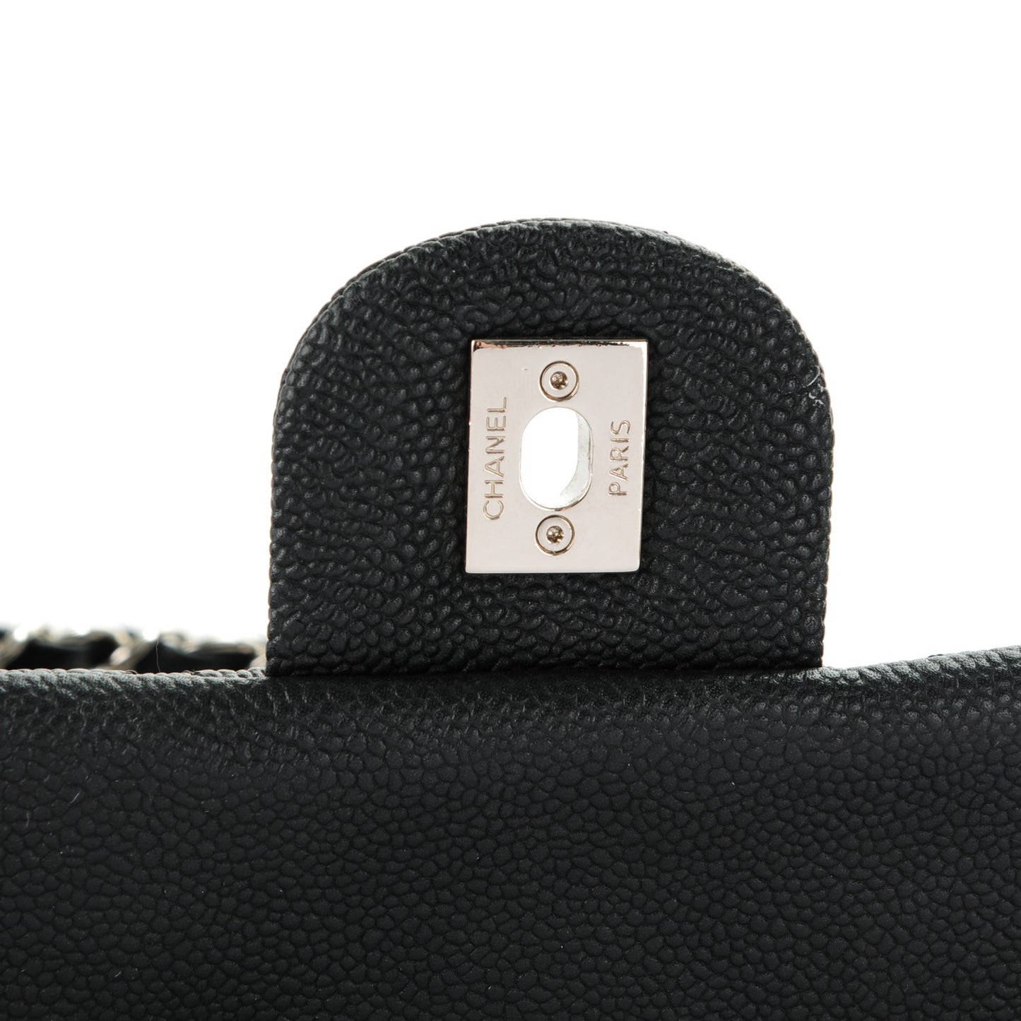 Caviar Quilted Jumbo Easy Flap Black