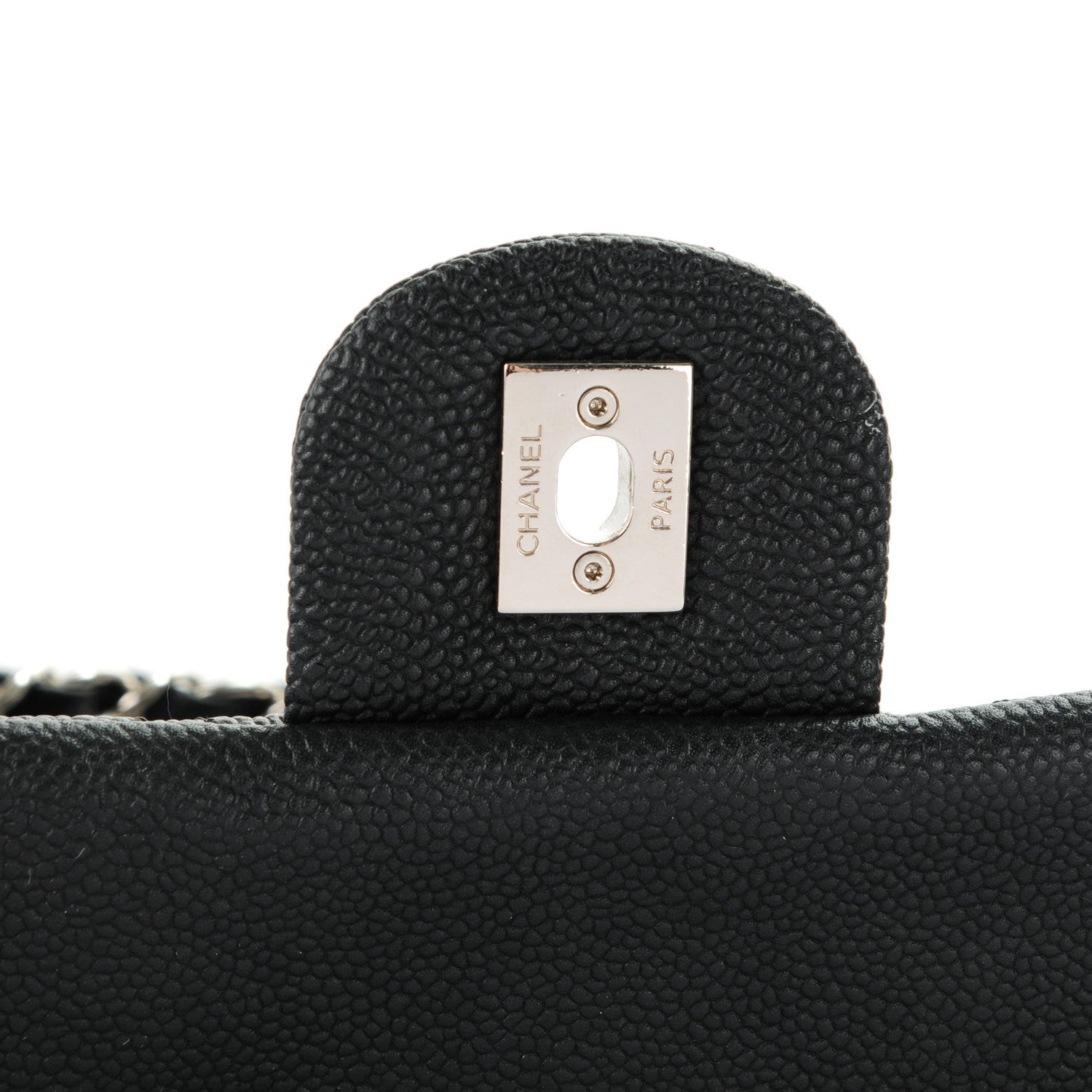 Chanel Caviar Quilted Jumbo Easy Flap Black 6 of 8