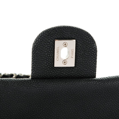 Chanel Caviar Quilted Jumbo Easy Flap Black 6 of 8