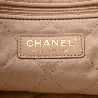 Chanel Shiny Calfskin Quilted Chanel 22 White 7 of 12