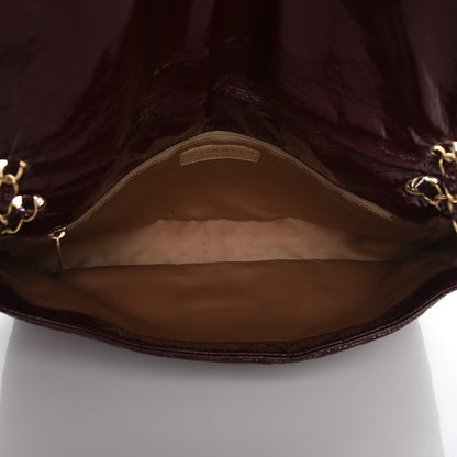 Chanel Vinyl Medium Rock and Chain Flap Bordeaux 5 of 7
