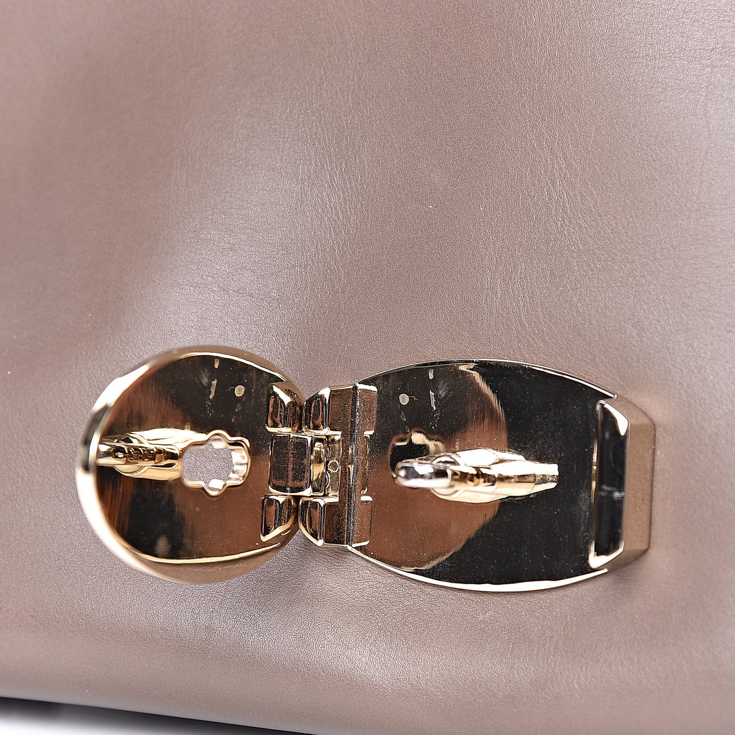 Polished Calfskin Primrose Taupe