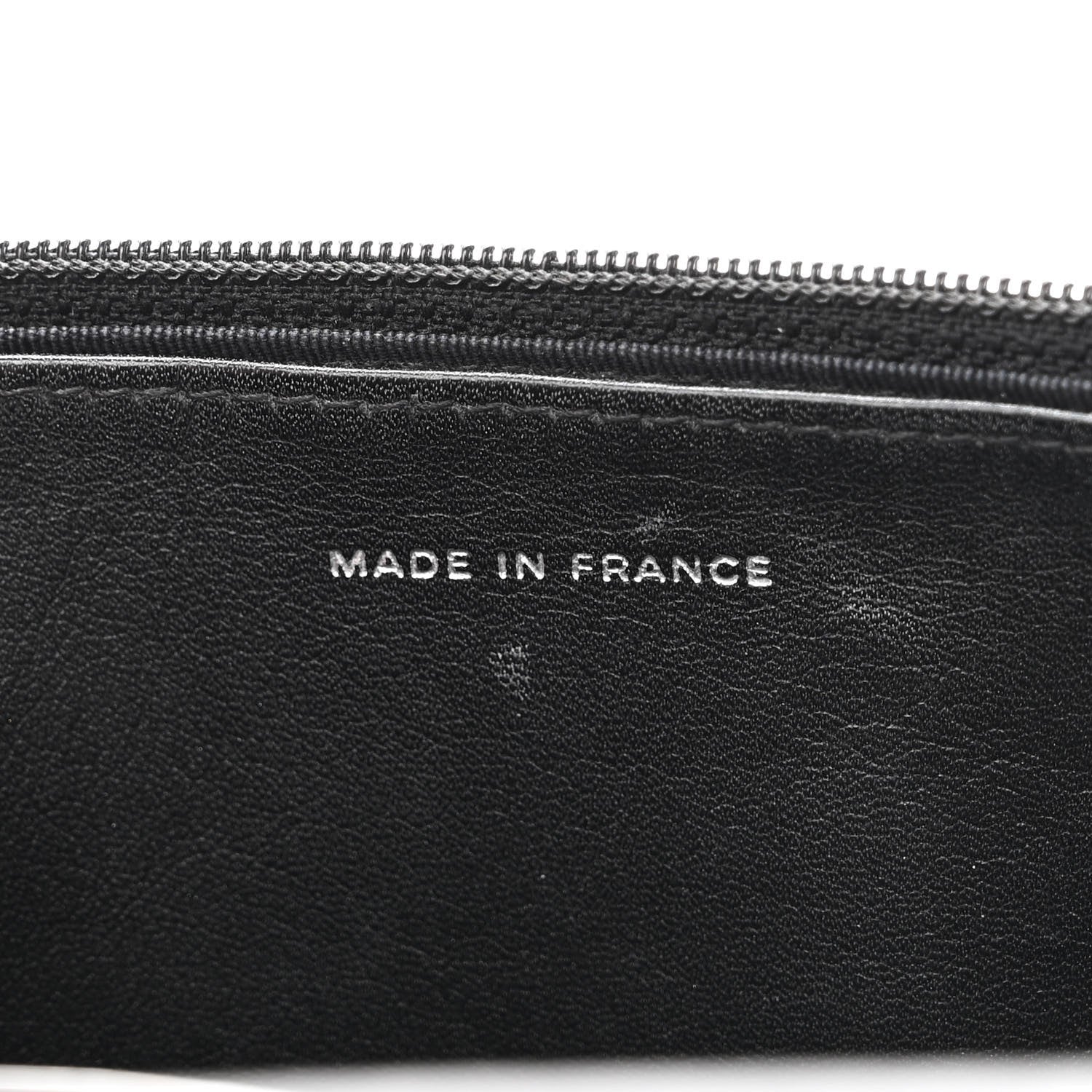 Chanel Patent Quilted Wallet On Chain WOC Black 8 of 13