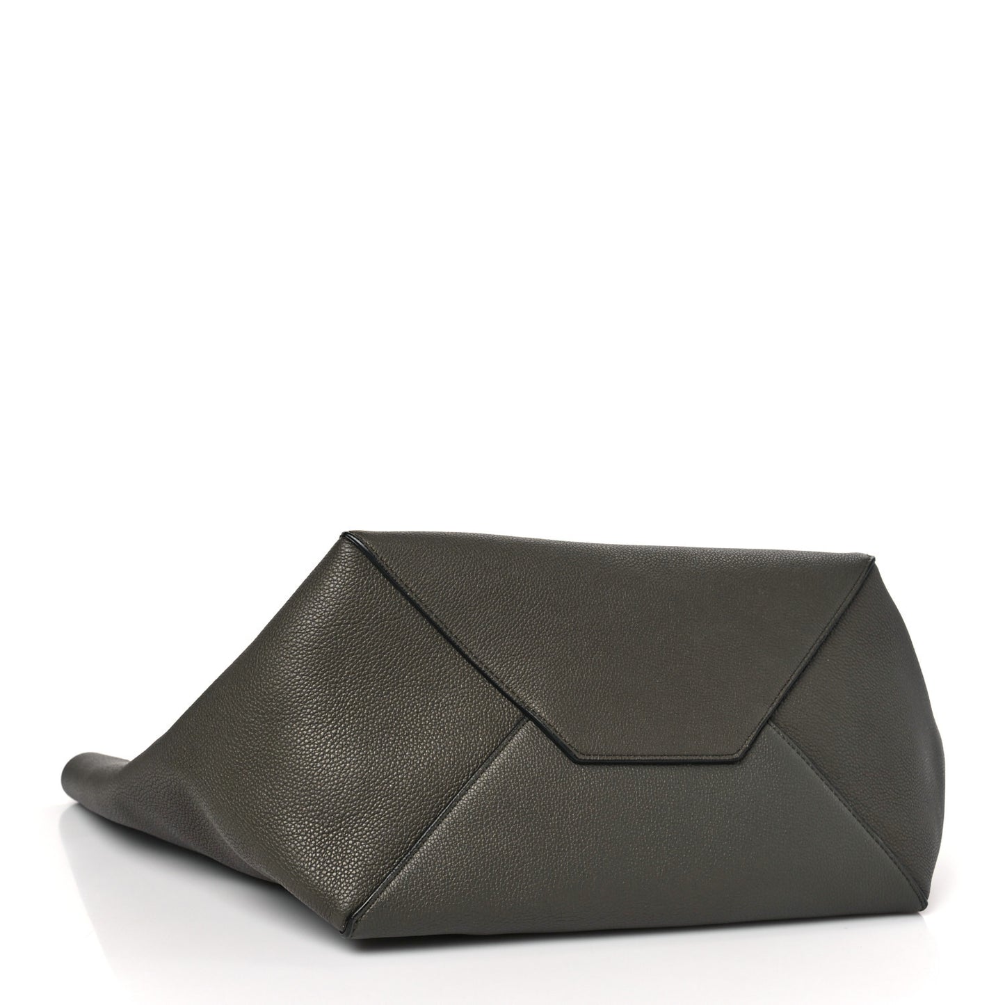 Soft Grained Calfskin Small Belt Cabas Phantom Taupe