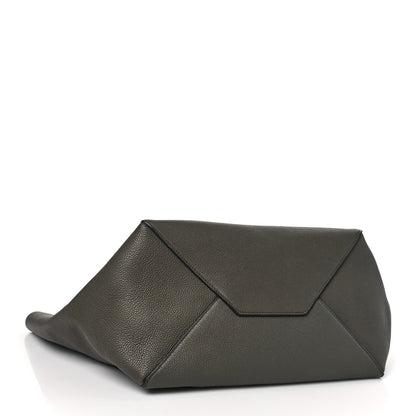 Celine Soft Grained Calfskin Small Belt Cabas Phantom Taupe 4 of 8