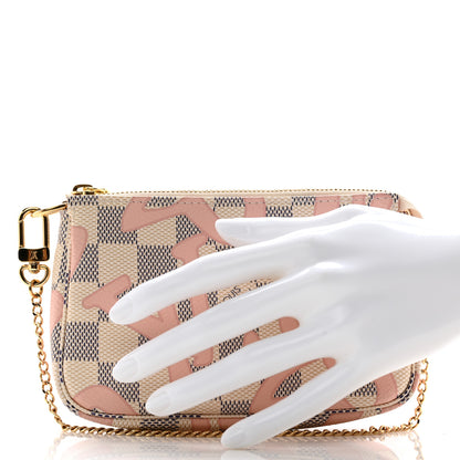 Louis Vuitton Damier Azur Tahitienne Mini Pochette Accessories 2 of 8