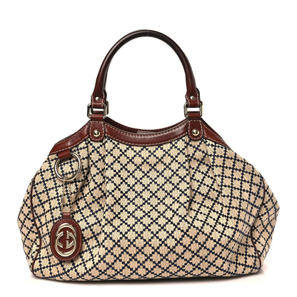 Gucci Diamante Medium Sukey Tote Brown 1 of 10