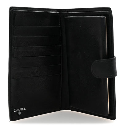 Chanel Caviar Timeless CC French Wallet Black 5 of 7