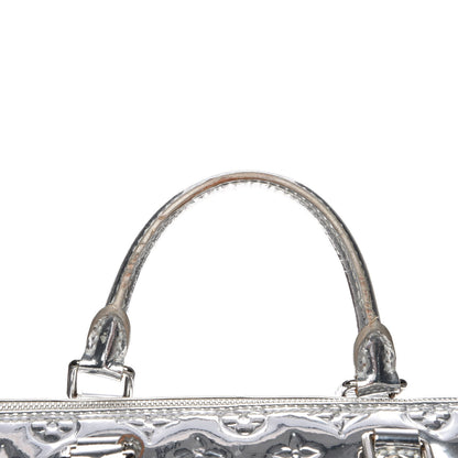 Louis Vuitton Monogram Miroir Speedy 35 Silver 8 of 10
