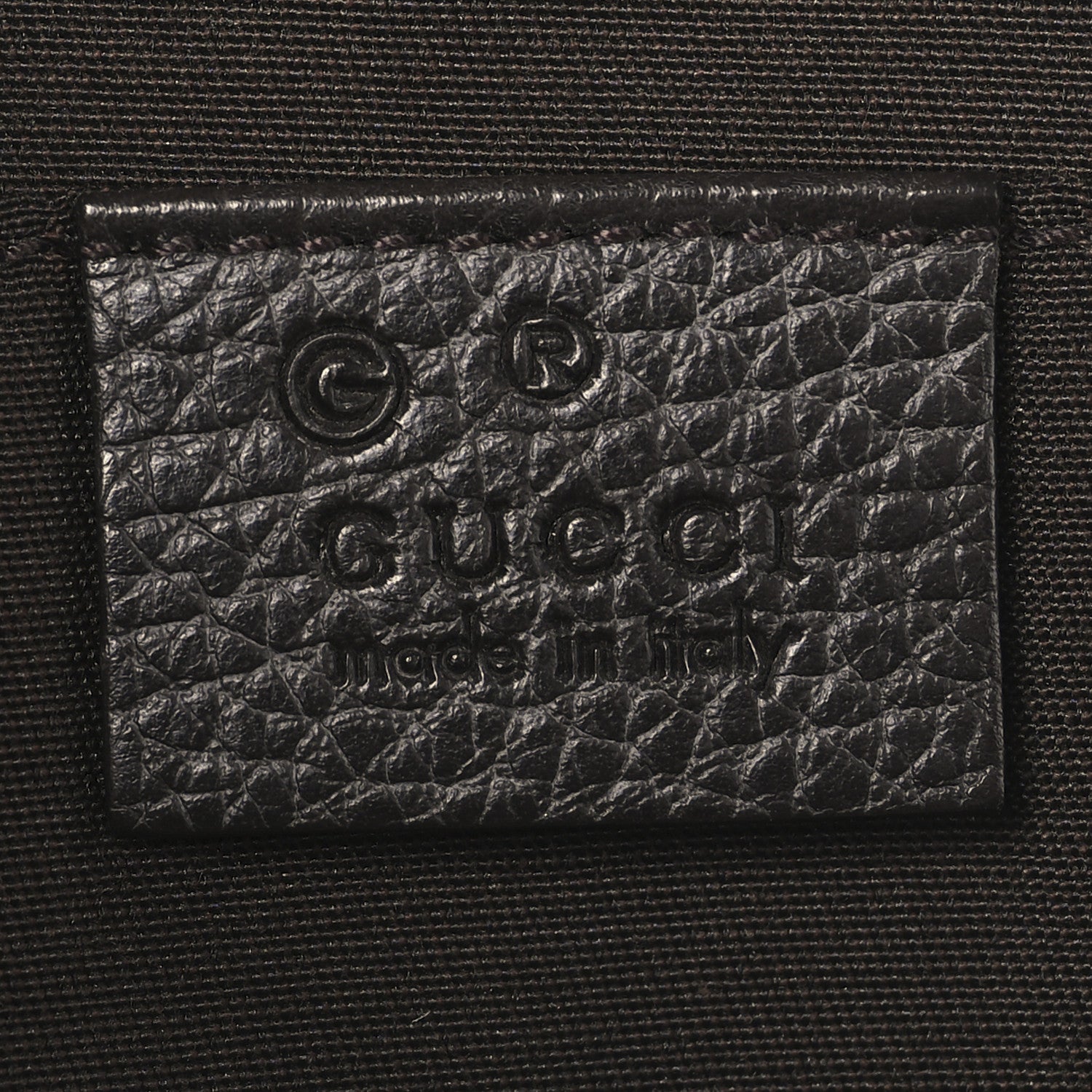 Gucci Crystal Monogram Belt Bag Brown 6 of 12